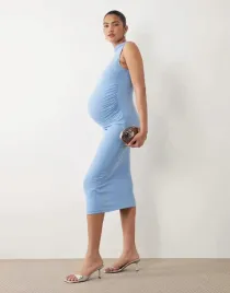 mama-licious-niebieska-midi-sukienka-ciazowa-bez-rekawow-b23-s