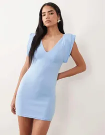 niebieska-mini-sukienka-v-neck-b23-m