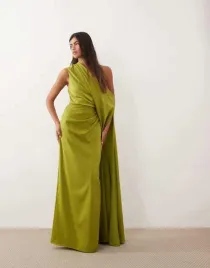 arrange-zielona-satynowa-maxi-sukienka-marszczenie-b23-xxl