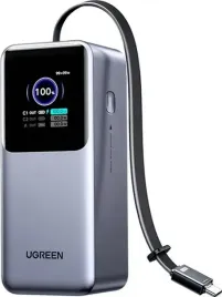 powerbank-ugreen-pb726-20000-mah-165-w-usb-c-usb-a-szary