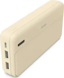 powerbank-hama-power-pack-pocket-20-20000-mah-2x-usb-a-bezowy