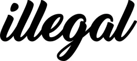 illegal-naklejka-na-samochod