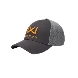 czapka-z-daszkiem-trucker-cap-dark-grey-orange-wx-wiley-x-logo-j932