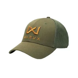 czapka-trucker-cap-olive-green-tan-wx-wiley-x-logo-j919