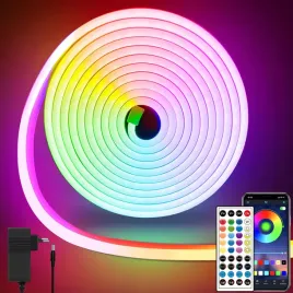 pasek-led-segrass-neonowe-5-m-rgb-wodoszczelne-ip65-z-pilotem-i-aplikacja