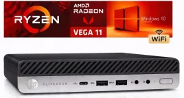 mini-pc-komputer-hp-elitedesk-705-g4-tiny-ryzen-5-pro-2400ge-3-90ghz-8gb-256gb-ssd-nvme-win10-amd-radeon-vega-11-poleasingowy-klasa-a