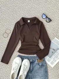 shein-brazowa-bluzka-z-dlugim-rekawem-s06-140-146