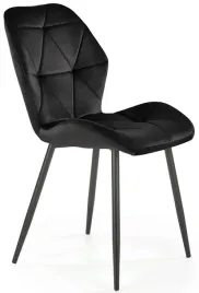 czarne-krzeslo-do-kuchni-jadalni-k453-velvet-halmar