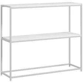 stolik-konsolowy-homcom-100x30x87-cm-bialy-stalowa-rama-nowoczesny-design