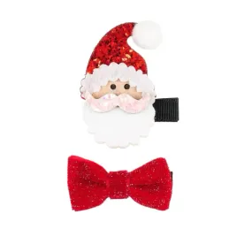 2-spinki-do-wlosow-ze-swietym-mikolajem-santa-souza