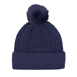 schockemohle-czapka-glamour-beanie-dark-navy