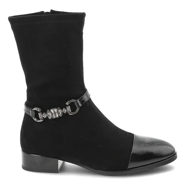 Botki D&A by S.BARSKI - MR62-9058 Black