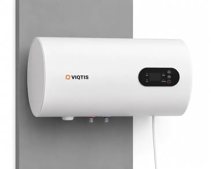 Bojler elektryczny emaliowany 50l poziomy z wyświetlaczem 2kw