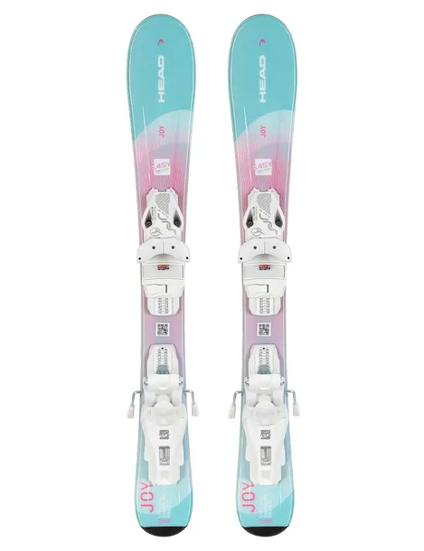 Narty dziecięce HEAD EASY JOY + wiązania HEAD JRS 4.5 z GRIP WALK 77