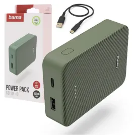 hama-powerbank-10000-mah-hama-color-usb-c-usb-a-zielony-wskaznik-led-lekki