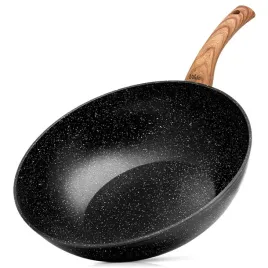 patelnia-wok-granitowa-granitica-wood-32-cm