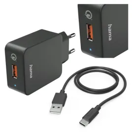 hama-ladowarka-sieciowa-kostka-qualcomm-19-5-w-kabel-usb-c-15m-czarna