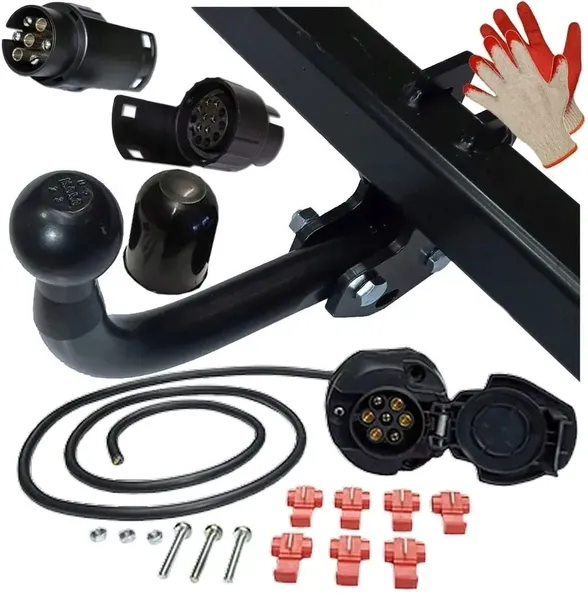 FIAT FIORINO QUBO PEUGEOT BIPPER TEPEE 07 21 HAK HOLOWNICZY WIĄZKA ADAPTER