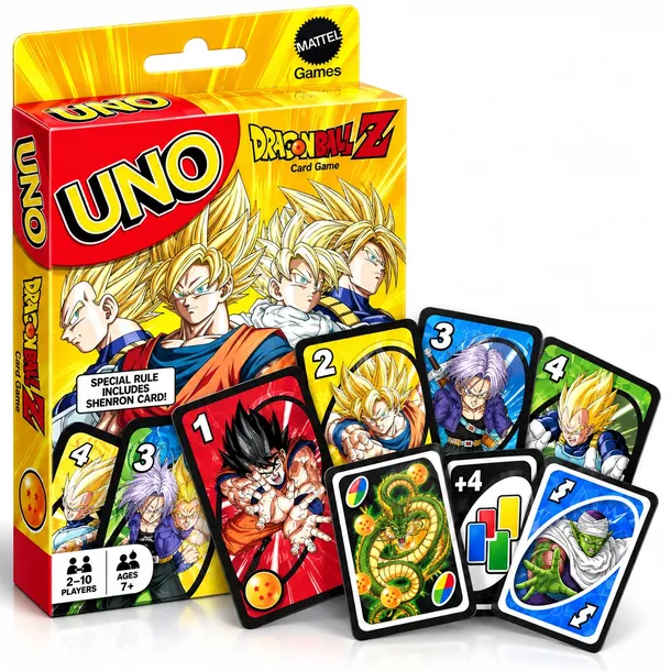 GRA UNO DRAGON BALL KARTY KOMPLET UNIKAT