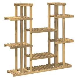 stojak-na-rosliny-bialy-123-x-25-x-1145-cm-lite-drewno-akacji