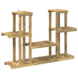 stojak-na-rosliny-bialy-123-x-25-x-785-cm-lite-drewno-akacji