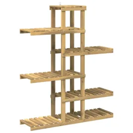 stojak-na-rosliny-bialy-93-x-25-x-1145-cm-lite-drewno-akacji