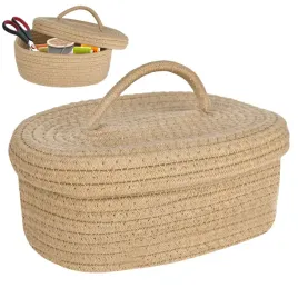 koszyk-pleciony-z-pokrywka-bawelniany-23cm-organizer-lazienka-pokoj