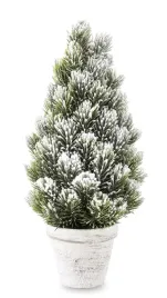 choinka-sztuczna-zielono-biala-40x17x17-cm