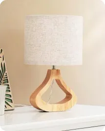 lampka-nocna-stolowa-drewniana-34-cm-gwint-e27-bezowa-lniany-abazur