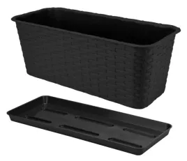 skrzynka-balkonowa-doniczka-prostokatna-z-podstawka-rattan-40cm-antracytowa