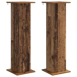 stojak-na-rosliny-2-szt-stare-drewno-305-x-30-x-1005-cm