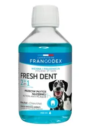 plyn-do-higieny-jamy-ustnej-zolux-fresh-dent-granat-250-ml-dla-psow-i-kotow