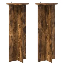 stojak-na-rosliny-2-szt-dab-wedzony-o40-x-100-cm