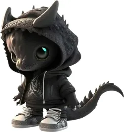 smok-halloween-figurka-czarna-z-zywicy-recznie-malowana-do-ogrodu-domu