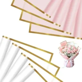 papier-do-pakowania-bukietow-kwiatow-rozowy-bialy-zloty-40x-56x56-folia