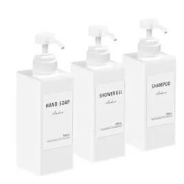 3x-dozownik-do-lazienki-butelki-na-szampon-odzywke-zel-05l-komplet-bialy