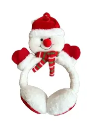 nauszniki-swiateczne-balwanek-30-cm-pluszowe-cieple-zimowe
