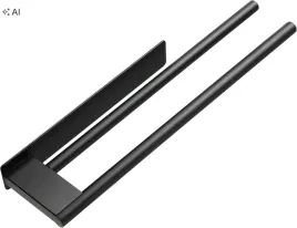 wieszak-na-reczniki-39-cm-podwojny-czarny-bez-wiercenia-dvocel