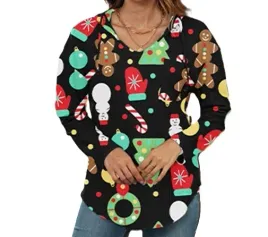 bluza-damska-waffle-kaptur-swiateczna-r-s