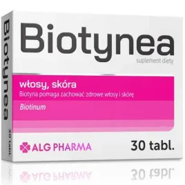 alg-pharma-biotynea-suplement-diety-biotyna-zdrowe-wlosy-skora-30tab