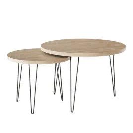 kolm-stolik-kawowy-okragly-lapp-zestaw-o50-o68-cm-dab-sonoma