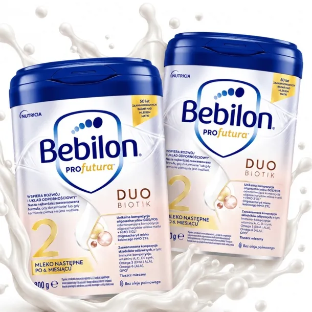 Bebilon PROfutura DUOBIOTIK 2 formuła mleczna po 6. miesiącu 2x800g