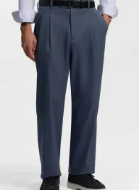 hugo-boss-spodnie-zwezane-w-pasie-z-elastycznej-bawelny-twill-r-40