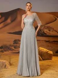 shein-srebrna-maxi-sukienka-polysk-s06-xl