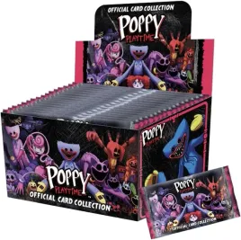 poppy-playtime-karty-kolekcjonerskie-120-kart-24-koperty-zlote-szmaragdowe