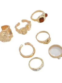 shein-pierscionki-imitacja-zlota-7-pack-s07