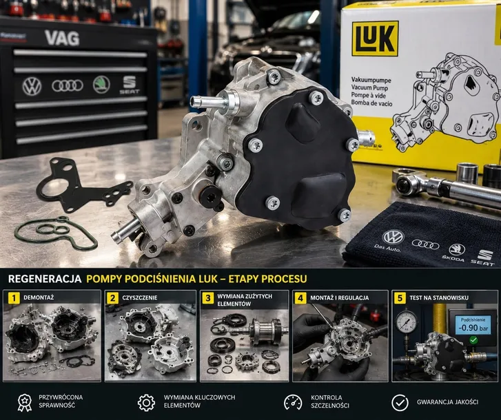 Pompa Vacum 1.9TDI 2.0TDI luk vw audi skoda seat