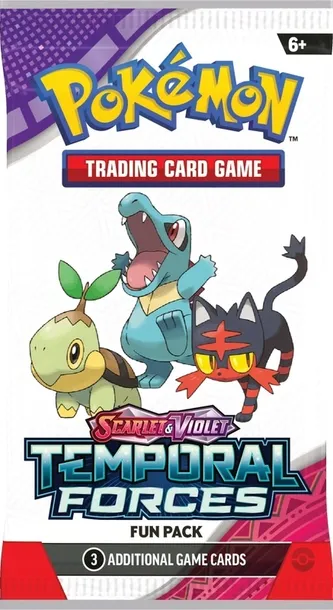 Zestaw kart Pokemon TCG: S&V - Temporal Forces - Fun Pack (1 Paczka)
