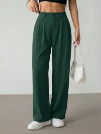 shein-zielone-spodnie-proste-nogawki-kgb-s06-xl