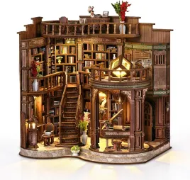domek-dla-lalek-miniaturowa-biblioteka-z-led-do-samodzielnego-montazu